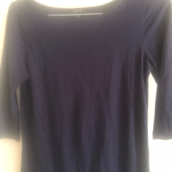 ❤️Babaton Navy Blue Tunic Top Size L - Picture 3 of 6